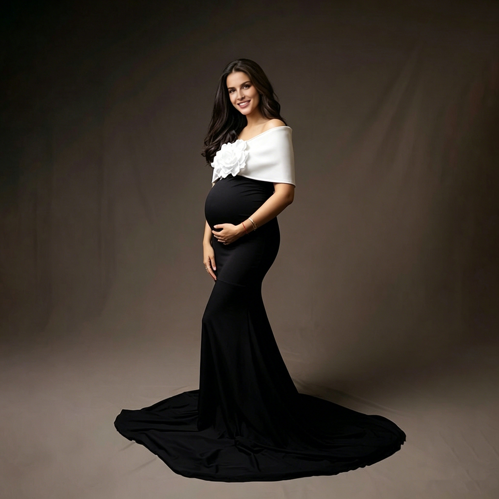 Maternity Photography Dresses  - Photography Black And White ulasan dan harga